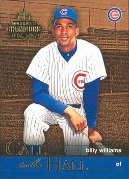 2003 Donruss Champions - Call to the Hall #CH-8 Billy Williams Front