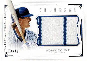 2016 Panini National Treasures - Colossal #C-RY Robin Yount Front