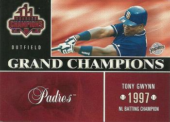 2003 Donruss Champions - Grand Champions #GC-22 Tony Gwynn Front