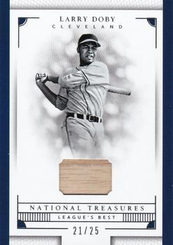 2016 Panini National Treasures - League's Best #LL-LD Larry Doby Front