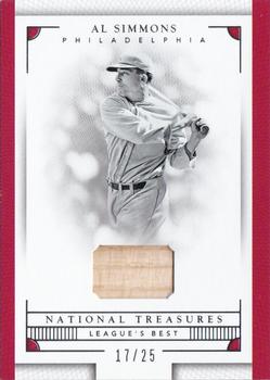 2016 Panini National Treasures - League's Best #LL-AS Al Simmons Front