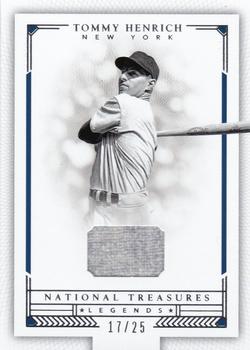 2016 Panini National Treasures - Legends #L-TH Tommy Henrich Front