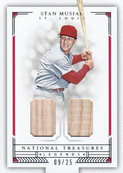 2016 Panini National Treasures - Legends Combos #LC-SM Stan Musial Front