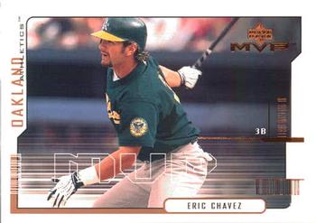 2000 Upper Deck MVP #18 Eric Chavez Front