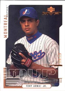 2000 Upper Deck MVP #84 Tony Armas Jr. Front