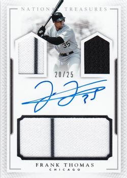 2016 Panini National Treasures - Player’s Collection Signatures #PCS-FT Frank Thomas Front