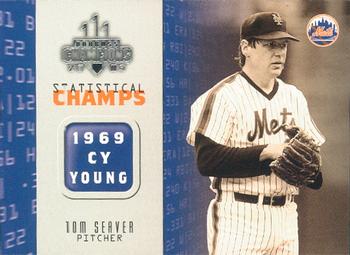 2003 Donruss Champions - Statistical Champs #SC-22 Tom Seaver Front