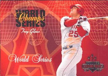2003 Donruss Champions - World Series Champs #WSC-1 Troy Glaus Front