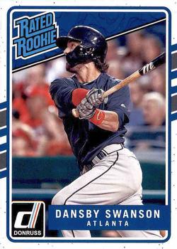 2017 Donruss #33 Dansby Swanson Front
