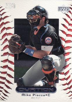 2000 Upper Deck Ovation #33 Mike Piazza Front