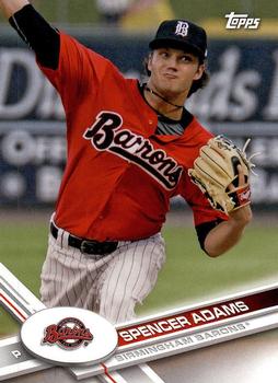 2017 Topps Pro Debut #26 Spencer Adams Front