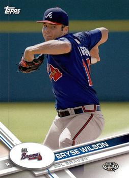 2017 Topps Pro Debut #63 Bryse Wilson Front