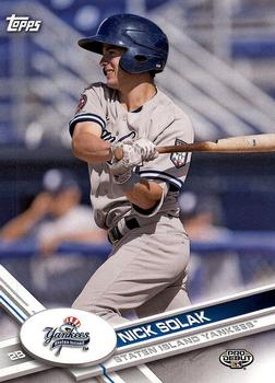 2017 Topps Pro Debut #87 Nick Solak Front