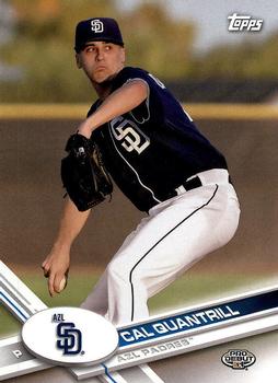 2017 Topps Pro Debut #102 Cal Quantrill Front