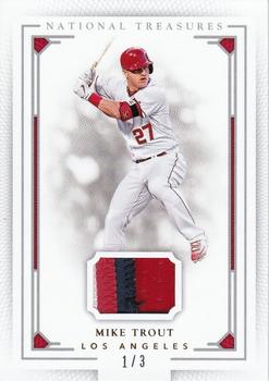 2016 Panini National Treasures - Prime #76 Mike Trout Front