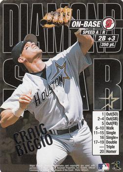 2000 MLB Showdown Unlimited - Diamond Star #NNO Craig Biggio Front