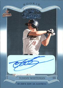 2003 Donruss Classics - Significant Signatures #196 Tommy Whiteman Front