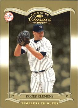 2003 Donruss Classics - Timeless Tributes #23 Roger Clemens Front