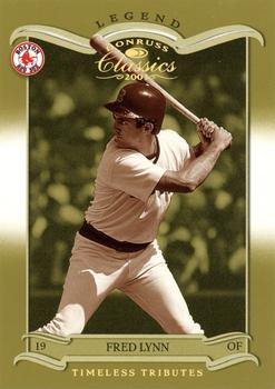 2003 Donruss Classics - Timeless Tributes #133 Fred Lynn Front
