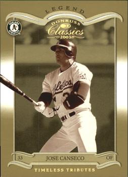 2003 Donruss Classics - Timeless Tributes #145 Jose Canseco Front