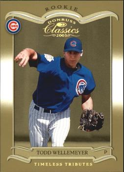 2003 Donruss Classics - Timeless Tributes #175 Todd Wellemeyer Front