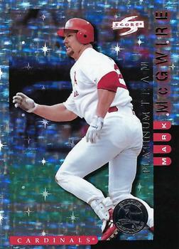 1998 Score St. Louis Cardinals - Platinum Team #4 Mark McGwire Front
