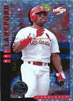 1998 Score St. Louis Cardinals - Platinum Team #8 Ray Lankford Front