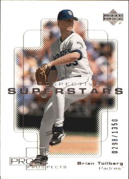 2000 Upper Deck Pros & Prospects #118 Brian Tollberg Front