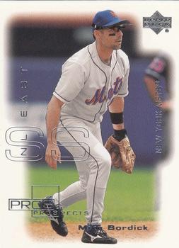 2000 Upper Deck Pros & Prospects #187 Mike Bordick Front
