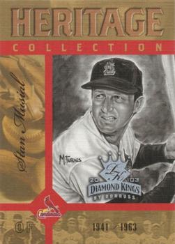 2003 Donruss Diamond Kings - Heritage Collection #HC-3 Stan Musial Front