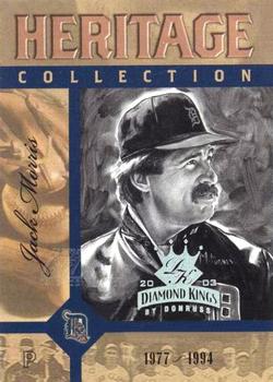 2003 Donruss Diamond Kings - Heritage Collection #HC-11 Jack Morris Front