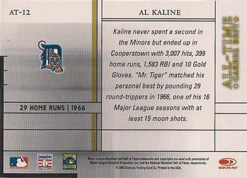 2003 Donruss Elite - All-Time Career Best #AT-12 Al Kaline Back
