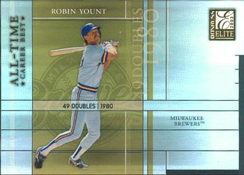 2003 Donruss Elite - All-Time Career Best #AT-20 Robin Yount Front