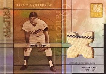 2003 Donruss Elite - All-Time Career Best Materials #AT-13 Harmon Killebrew Front