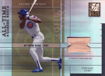 2003 Donruss Elite - All-Time Career Best Materials #AT-25 Andre Dawson Front