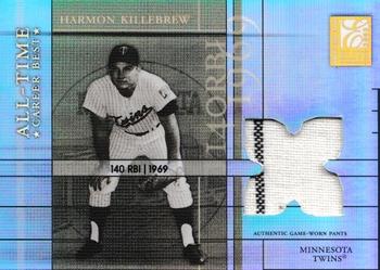 2003 Donruss Elite - All-Time Career Best Materials Parallel #AT-13 Harmon Killebrew Front