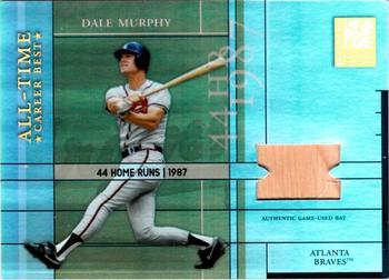 2003 Donruss Elite - All-Time Career Best Materials Parallel #AT-22 Dale Murphy Front