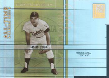 2003 Donruss Elite - All-Time Career Best Parallel #AT-13 Harmon Killebrew Front