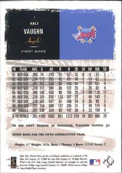 2000 Upper Deck Ultimate Victory #1 Mo Vaughn Back