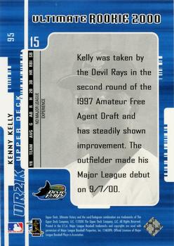 2000 Upper Deck Ultimate Victory #95 Kenny Kelly Back