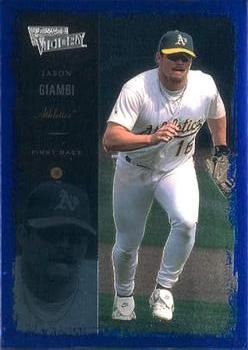 2000 Upper Deck Ultimate Victory #5 Jason Giambi Front