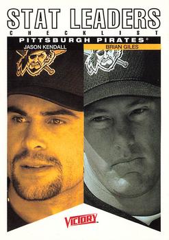 2000 Upper Deck Victory #232 Jason Kendall / Brian Giles Front
