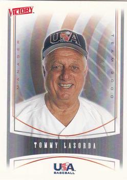 2000 Upper Deck Victory #441 Tommy Lasorda Front