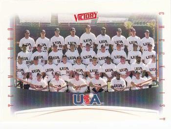 2000 Upper Deck Victory #466 USA 2000 Team Photo Front