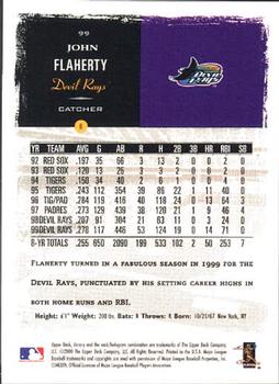 2000 Upper Deck Victory #99 John Flaherty Back