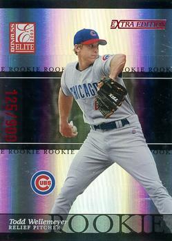 2003 Donruss/Leaf/Playoff (DLP) Rookies & Traded - 2003 Donruss Elite Extra Edition #8 Todd Wellemeyer Front