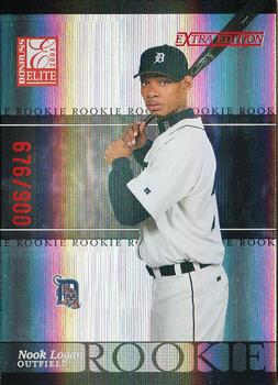 2003 Donruss/Leaf/Playoff (DLP) Rookies & Traded - 2003 Donruss Elite Extra Edition #21 Nook Logan Front