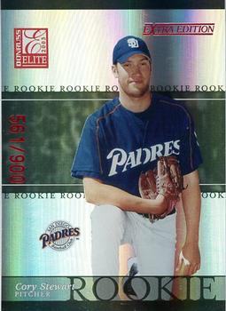 2003 Donruss/Leaf/Playoff (DLP) Rookies & Traded - 2003 Donruss Elite Extra Edition #22 Cory Stewart Front