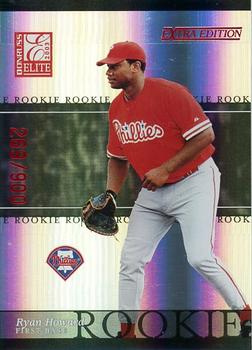 2003 Donruss/Leaf/Playoff (DLP) Rookies & Traded - 2003 Donruss Elite Extra Edition #47 Ryan Howard Front