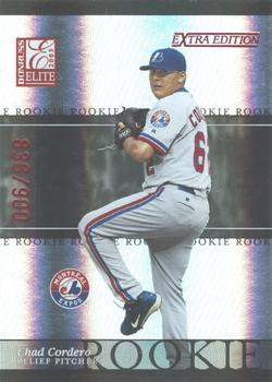 2003 Donruss/Leaf/Playoff (DLP) Rookies & Traded - 2003 Donruss Elite Extra Edition #57 Chad Cordero Front